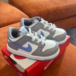 Nike Kids Sneakers White and Blue